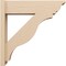 Ekena Millwork 8-in W x 30-in D x 30-in H Funston Trad Rough Cedar Woodgrain TimberThane Outlooker, Primed Tan OUTUR080X30X30FST04RCPR - alternate 3
